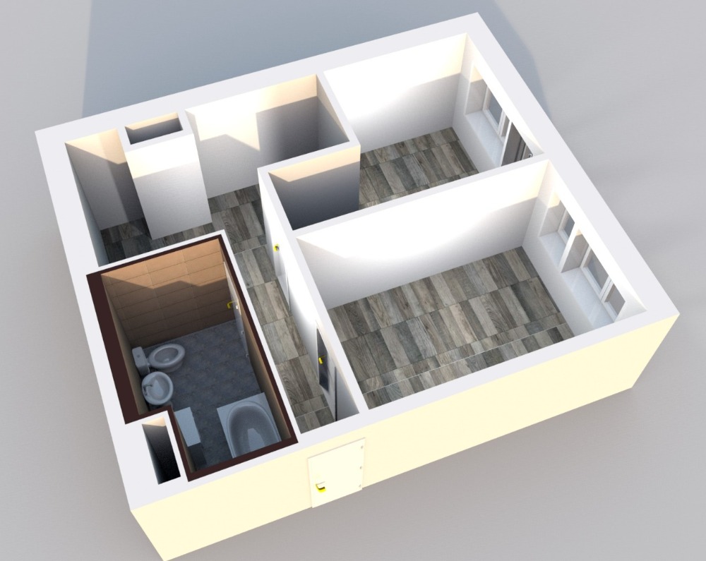 Byt Chrášťany (č. 1) – kompletní rekonstrukce