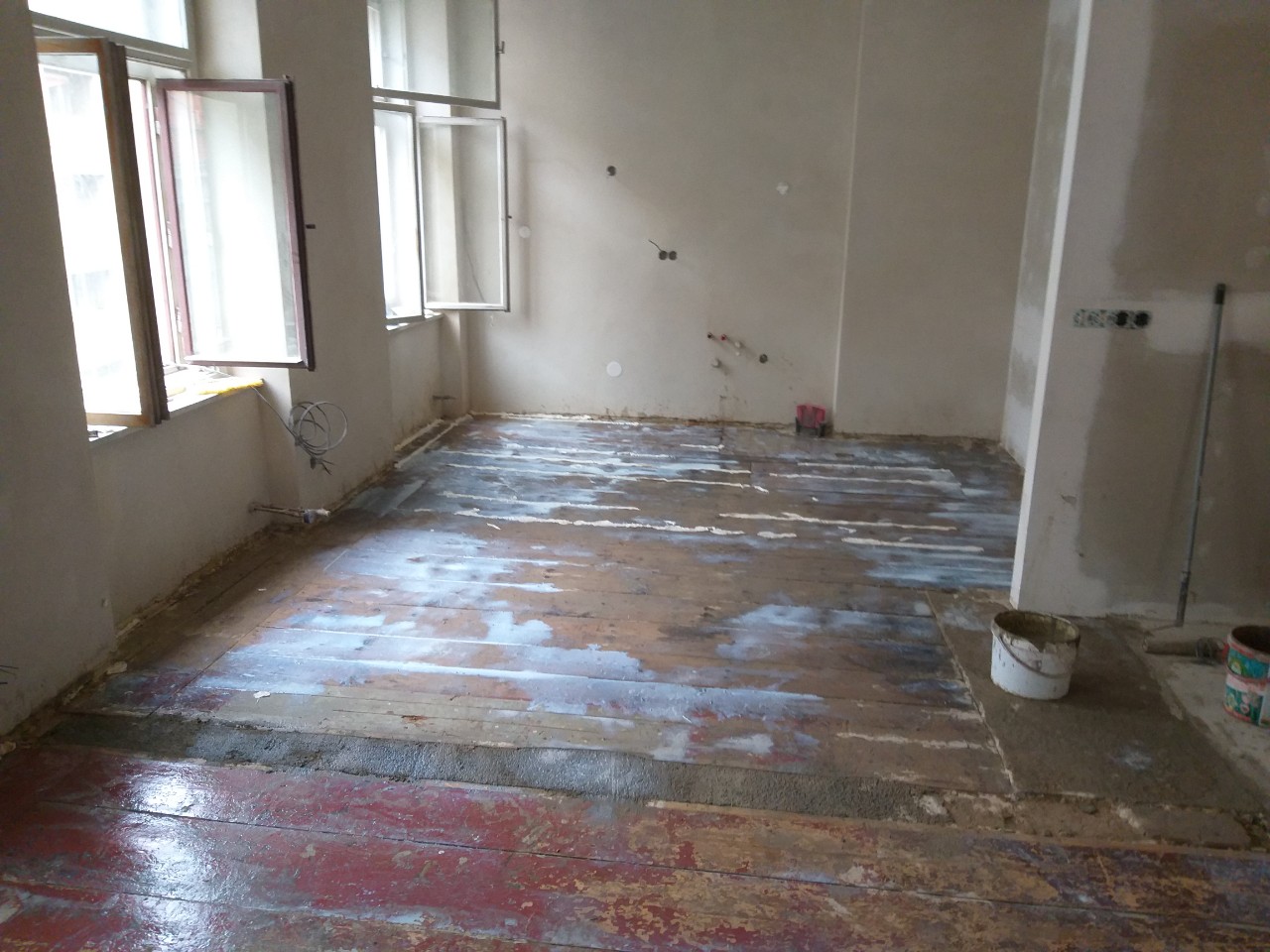 Původní stav - Byt Václavská – kompletní rekonstrukce