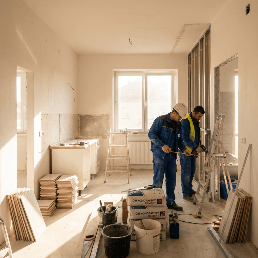 Rekonstrukce bytu a domu
