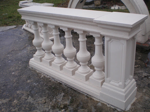 Terasa s balustrádou